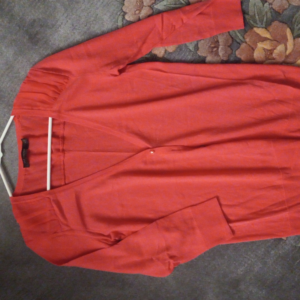 Pink Partial Button Down Sweater - image 4